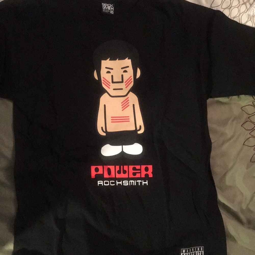 Rocksmith Bruce Lee Tee Black Medium